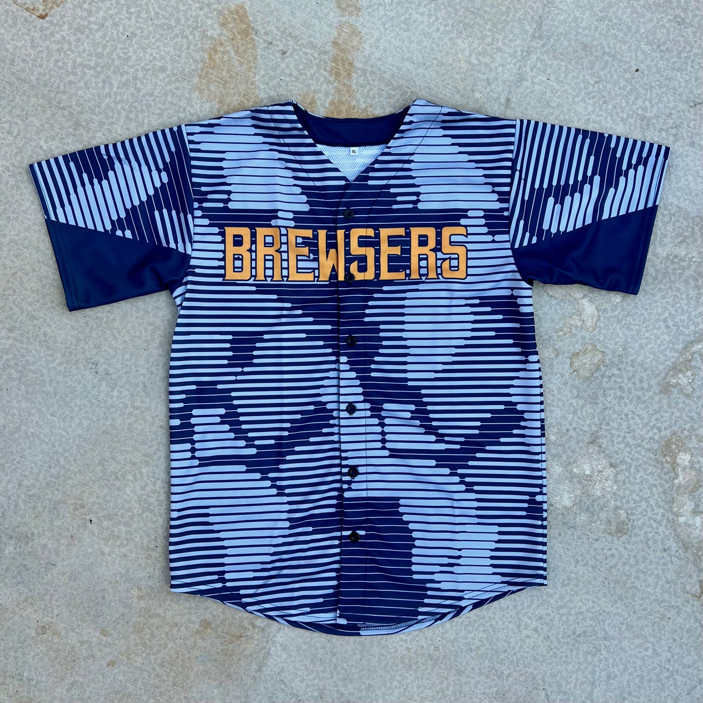 Custom Button Down Baseball Jerseys