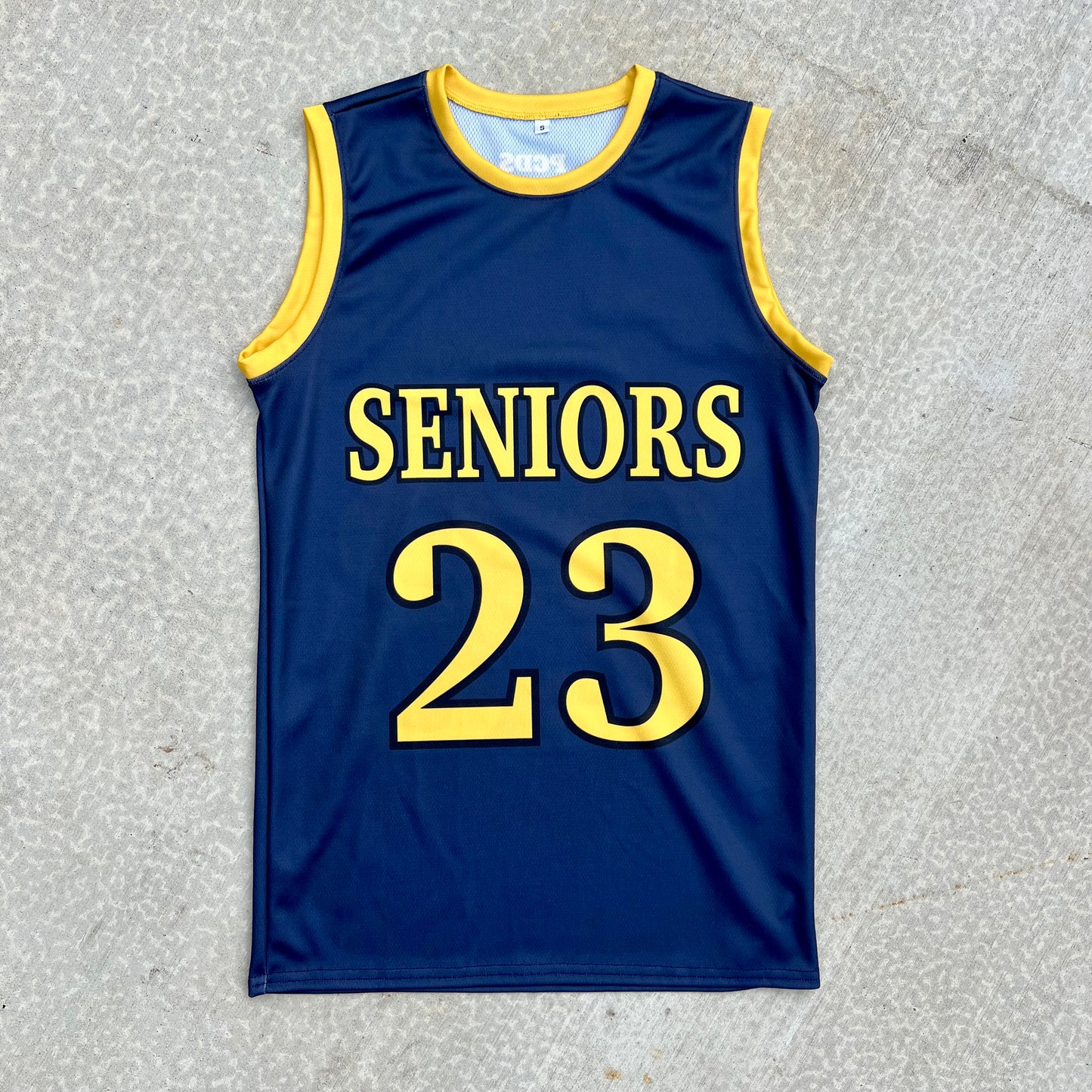 Custom Sleeveless Basketball Jersey