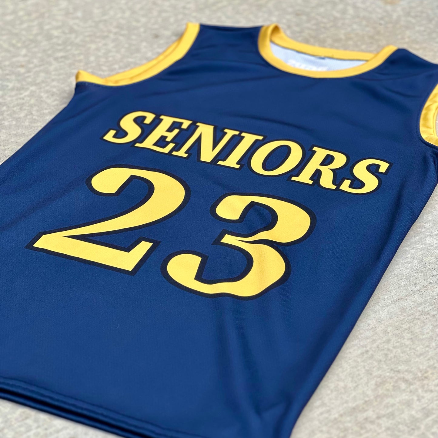 Custom Sleeveless Basketball Jersey