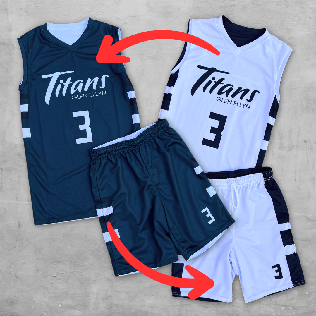 Custom Reversible Jersey & Shorts Combo