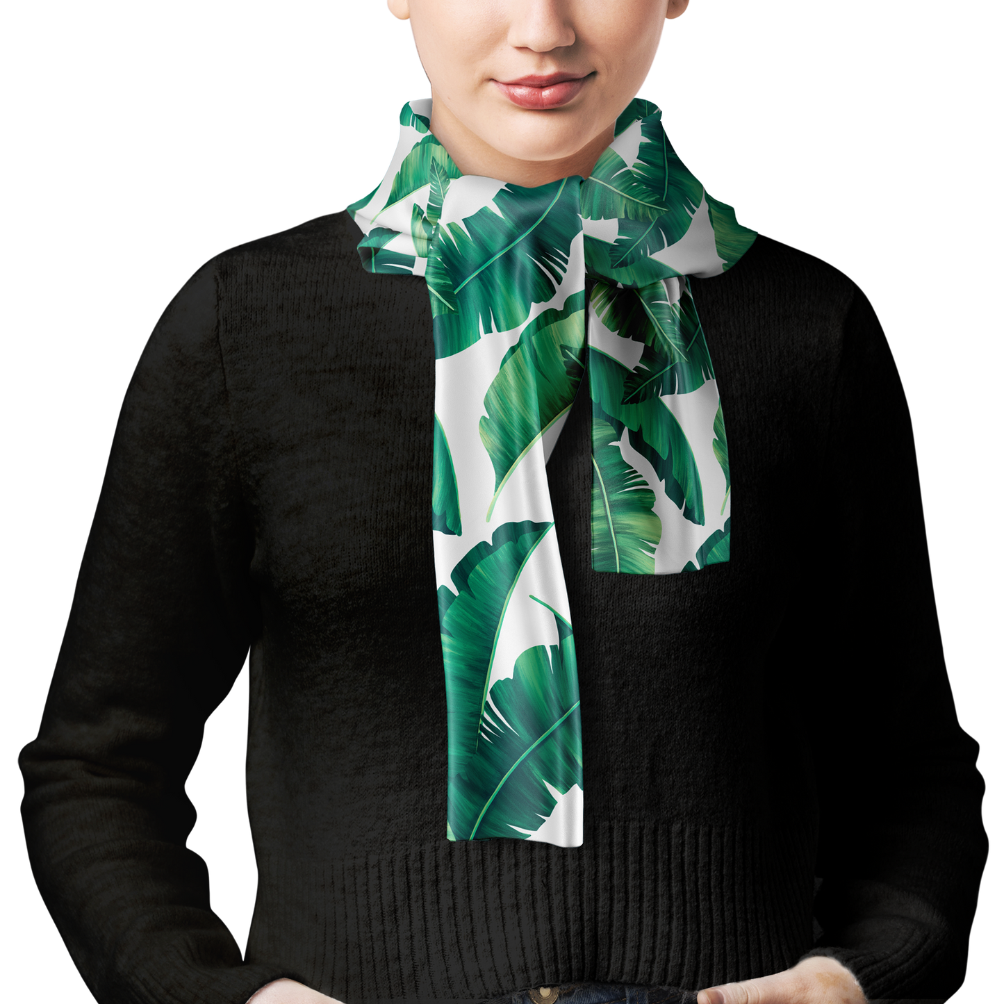 Custom Premium Full Color Chiffon 28"x56" Scarves