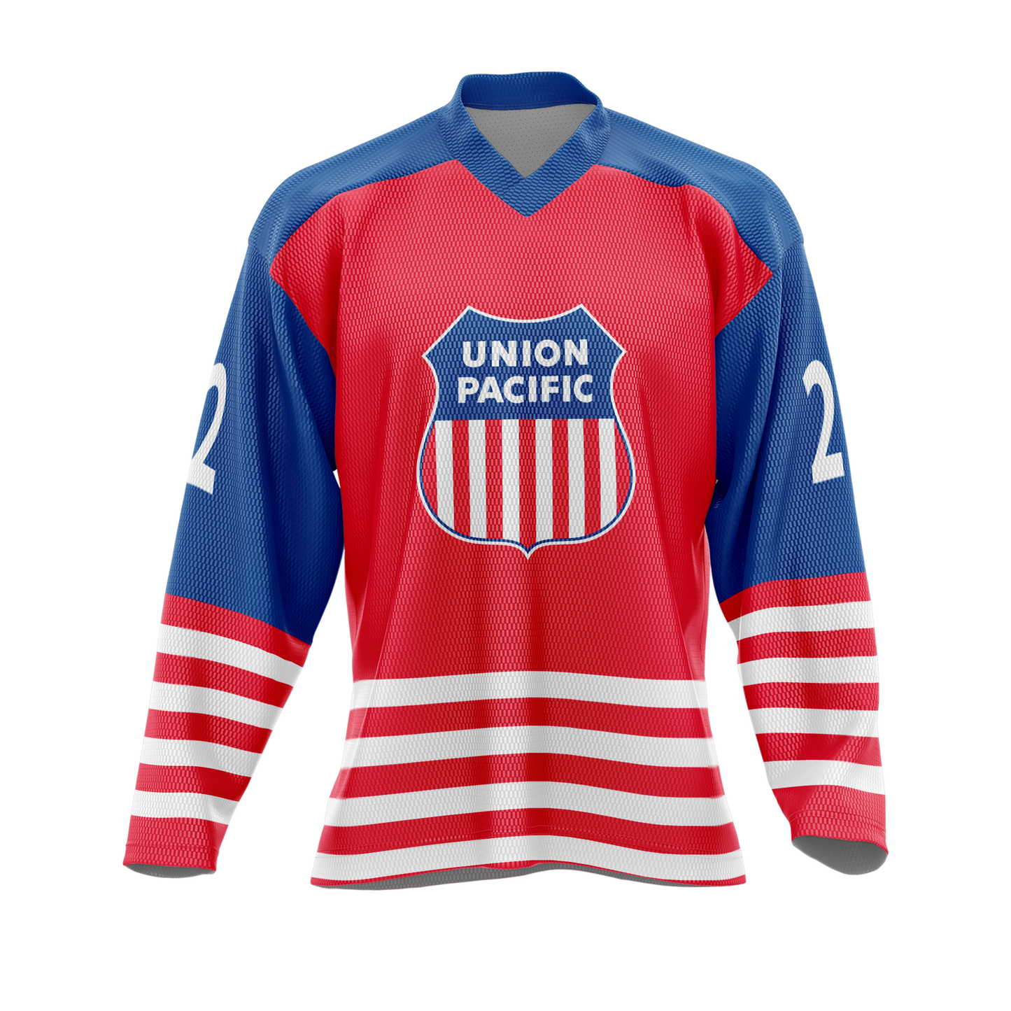 Custom V-neck Hockey Jersey