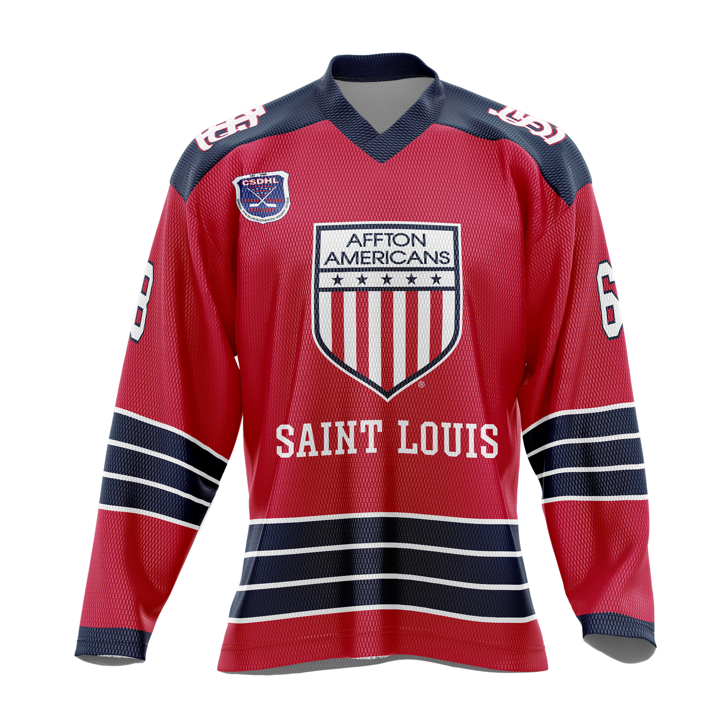 Custom V-neck Hockey Jersey
