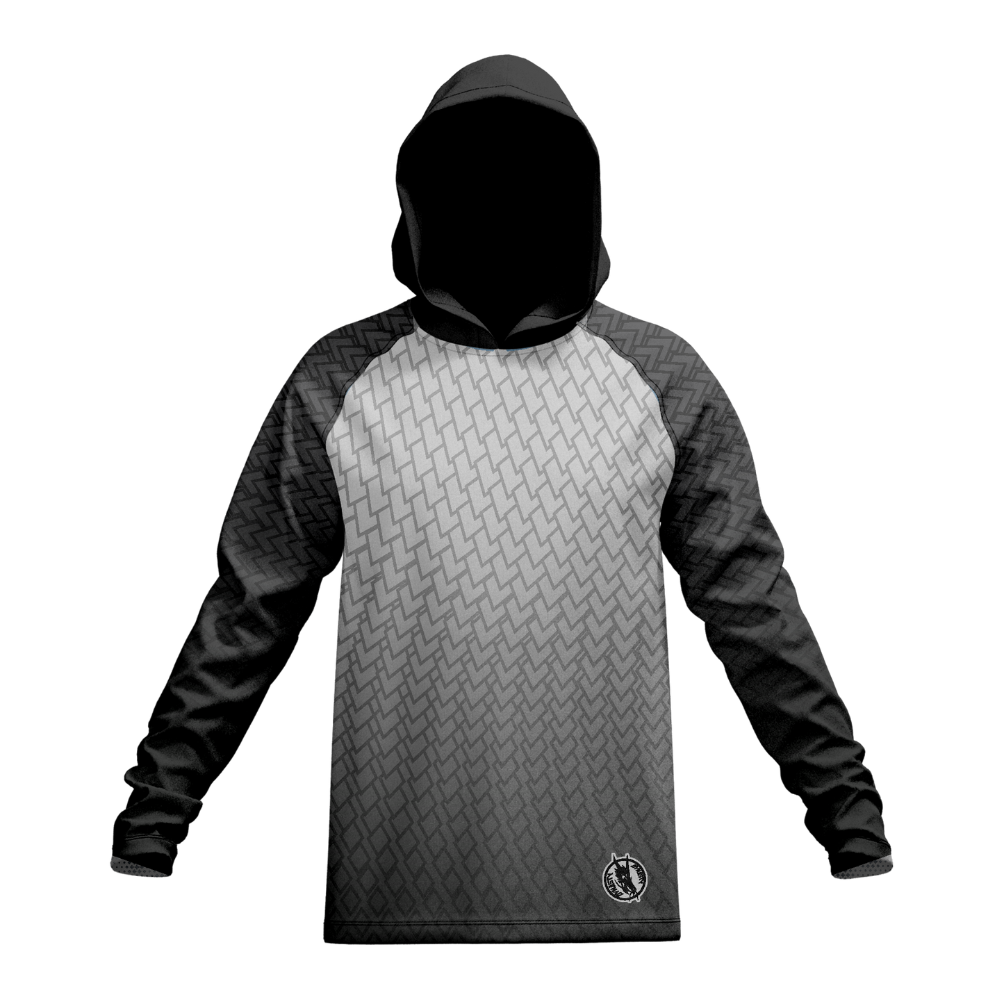 Unisex Long Sleeve Pullover Hoodie - Fishing Shirt - USA Made