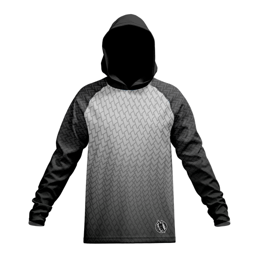 Unisex Long Sleeve Pullover Hoodie - Fishing Shirt - USA Made