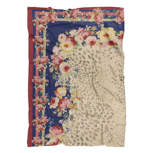 Sublimated 270GSM Silky Touch Fleece Blanket- 50" x 60" - USA Printed