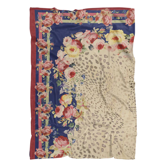 Sublimated 270GSM Silky Touch Fleece Blanket- 60" x 80" - USA Printed