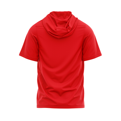 Custom Unisex Short Sleeve Hooded Pullover - Shooting Shirt