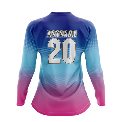 Custom Long Sleeve Women's Volleyball Jerseys