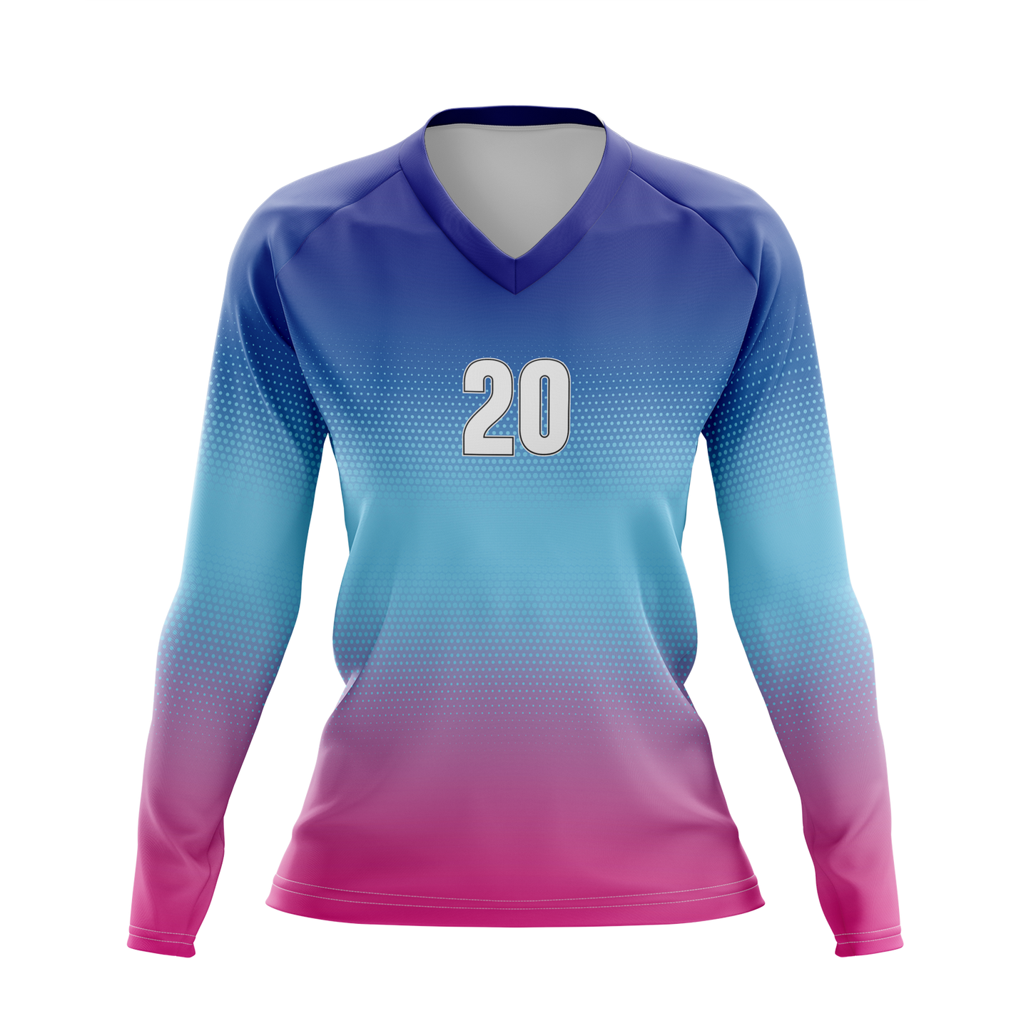 Custom Long Sleeve Women's Volleyball Jerseys